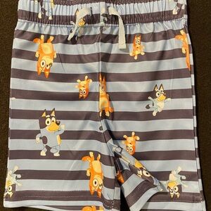 Bluey polyester shorts